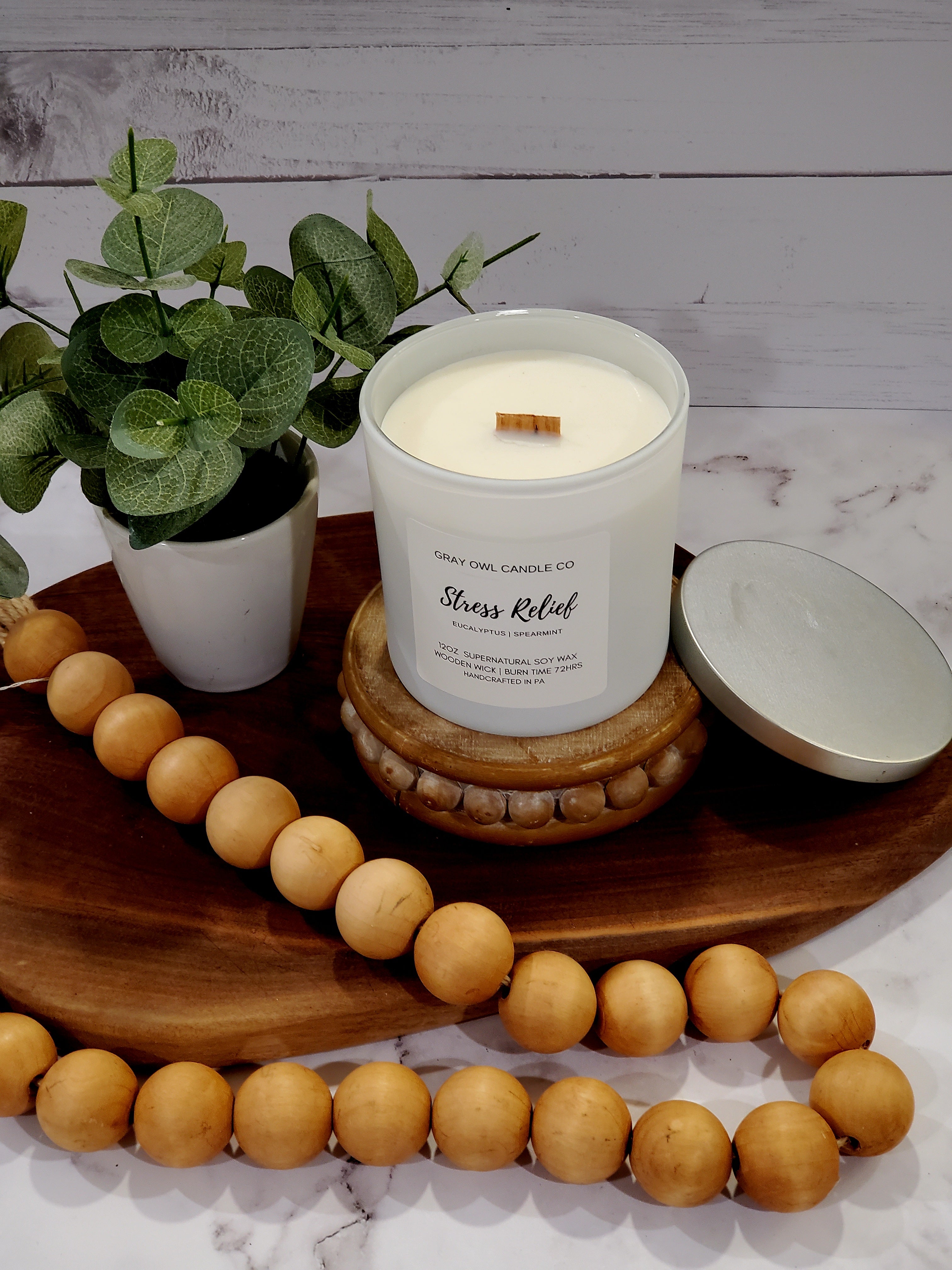 French pear  Wooden wick – CocoPearl Candles