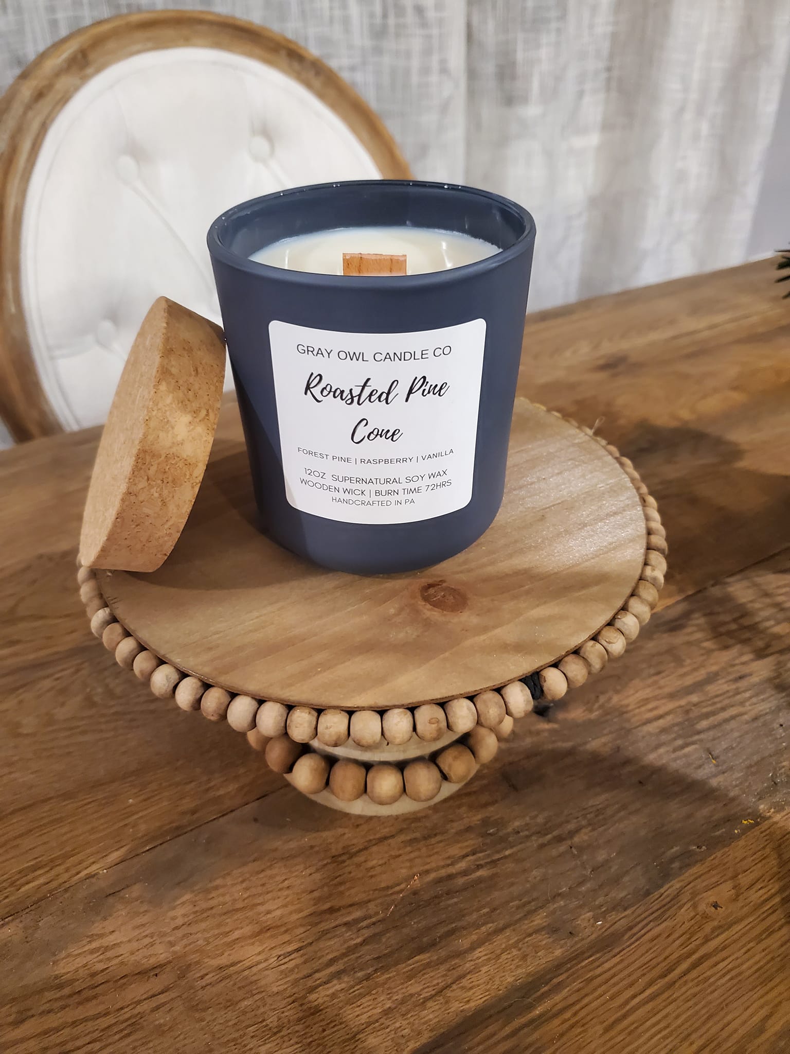The Farm Kitchen Soy Candle, Crackling Wood Wick